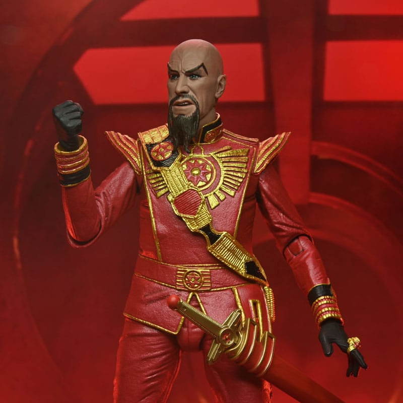 Flash Gordon Ultimate Ming Red Military Outfit 18cm